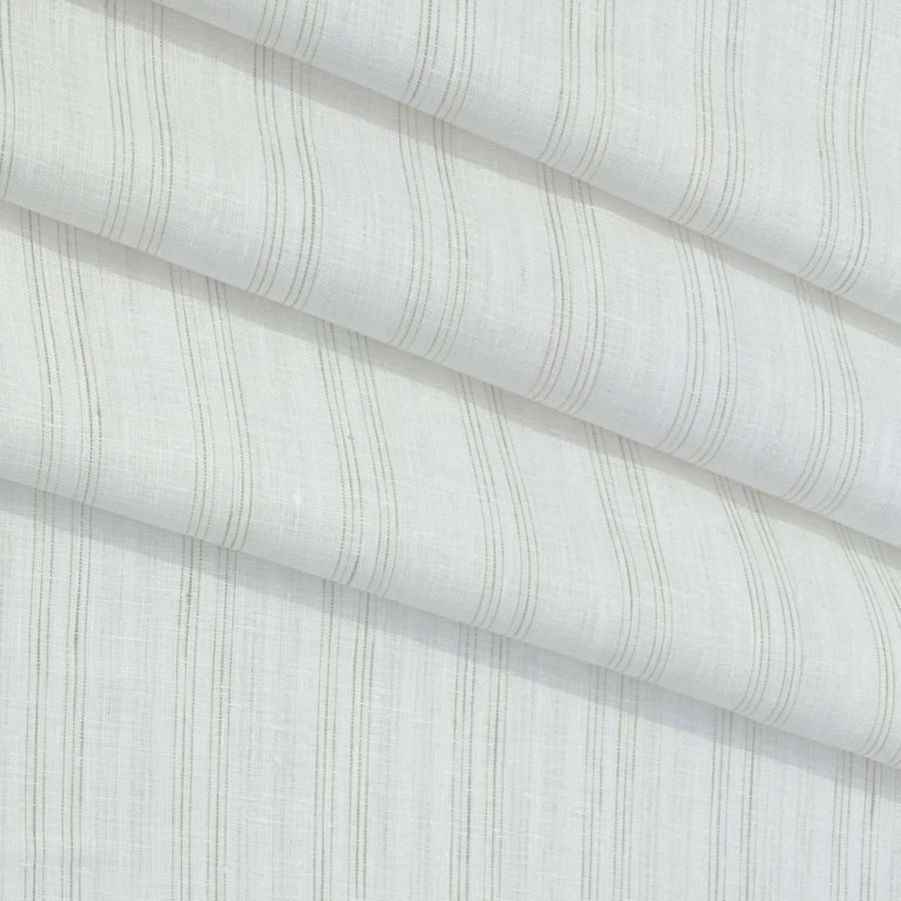 Shirt Fabric Linen Club Pure Linen Broad Lining Colour Brown N White